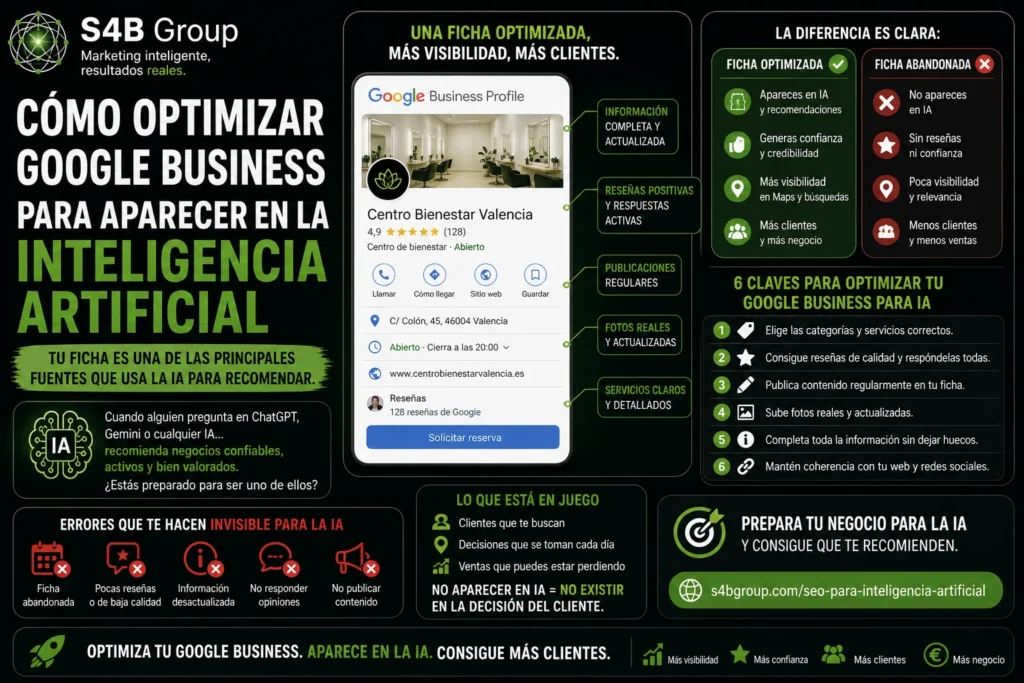 Cómo Optimizar Google Business Profile para Aparecer en la Inteligencia Artificial