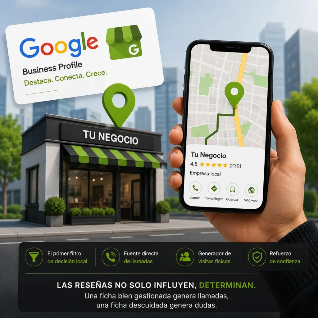 Posicionamiento local en Google Maps para negocios que buscan más visibilidad, más llamadas, más reseñas y más clientes en su zona de influencia.