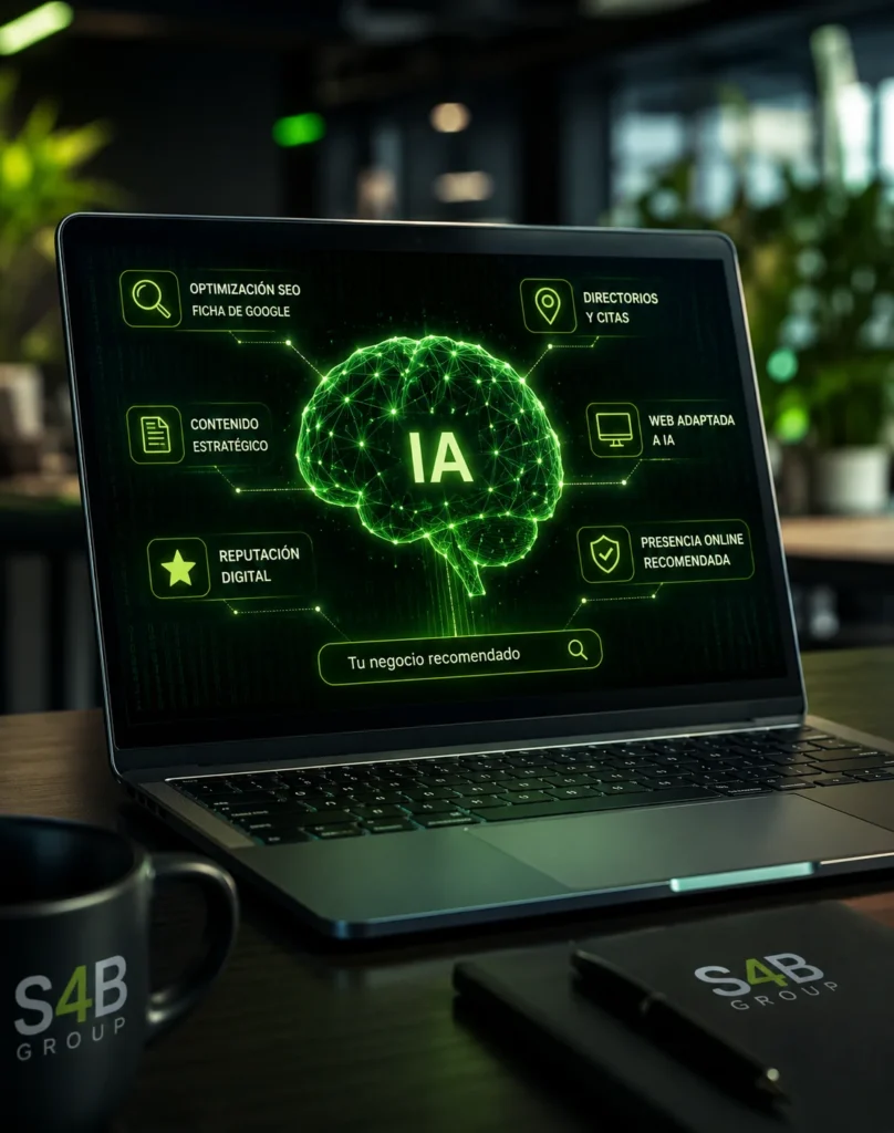Estrategia de SEO para IA que ayuda a empresas y negocios a ser comprendidos y recomendados por ChatGPT, Gemini, Copilot, Claude y otros sistemas de Inteligencia Artificial.